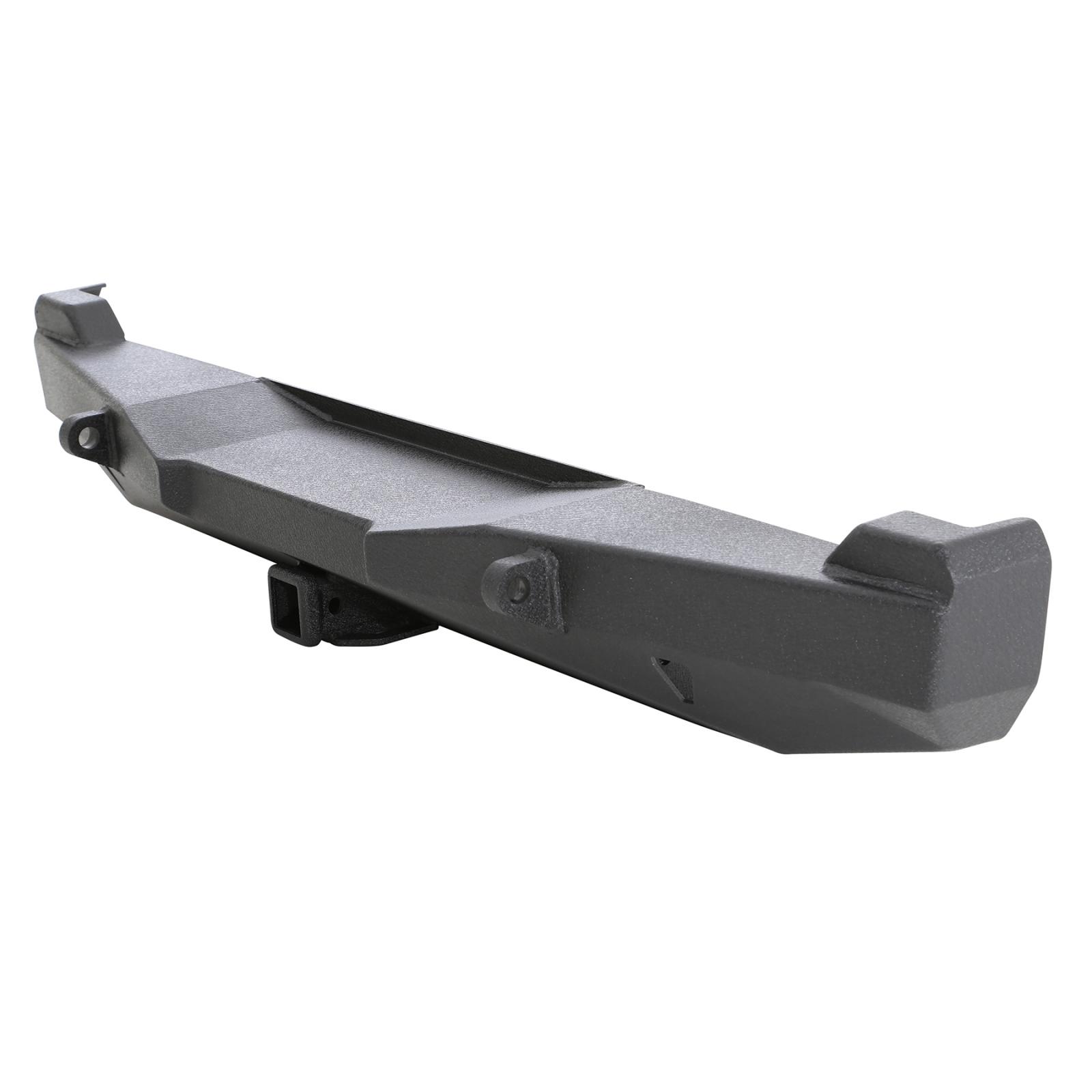 XRC Rear Bumper W/Hitch 84-01 Cherokee XJ Black Textured Smittybilt