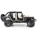 XRC Body Cladding 07-18 Wrangler JK 4DR Black Textured Smittybilt