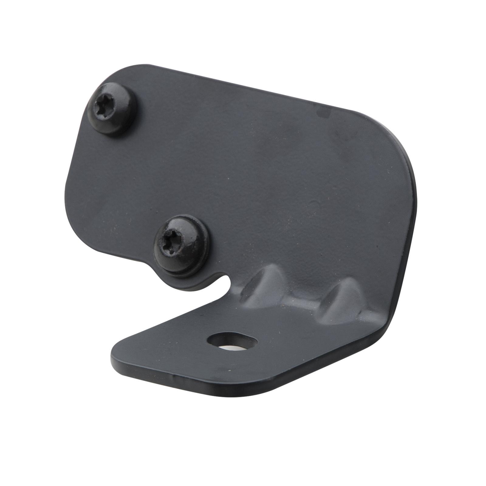 Light Mount Windshield Hinge Bracket 07-18 Wrangler JK Black Smittybilt