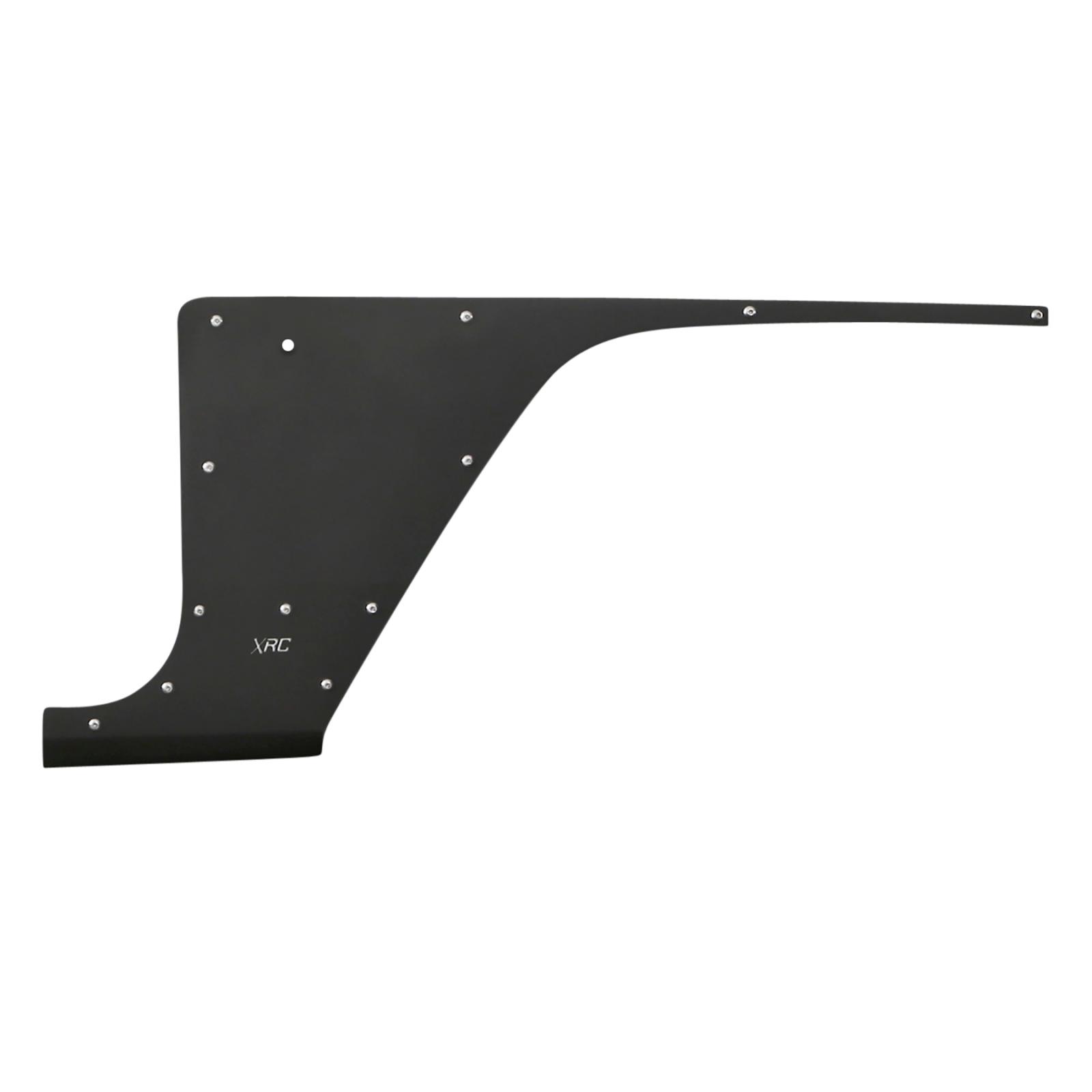 XRC Flat Armor Skins Front 07-18 Wrangler JK Black Textured Smittybilt