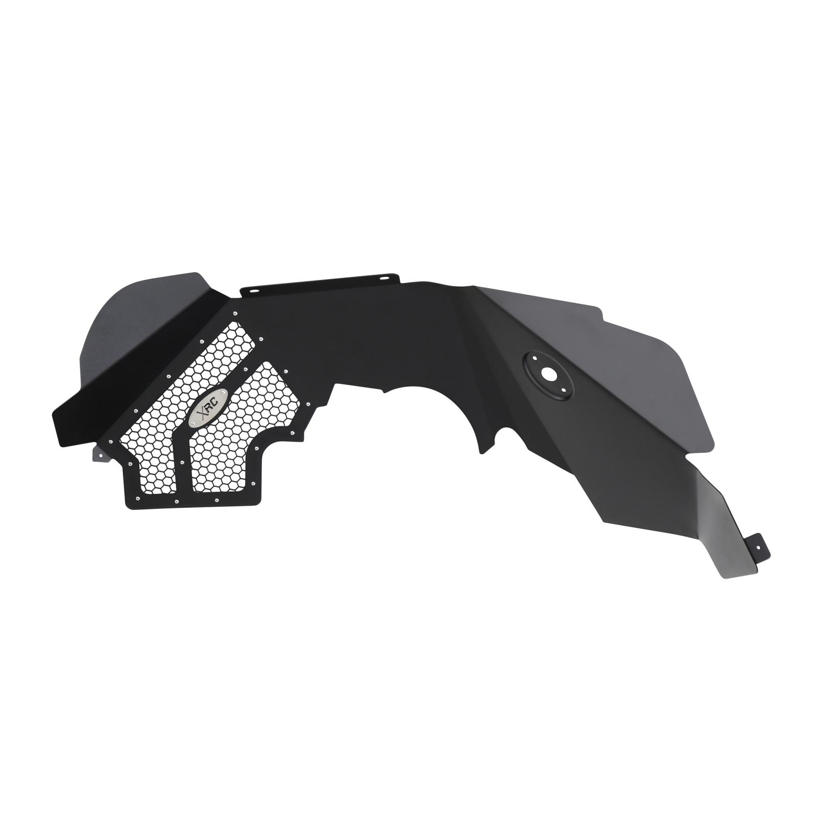 Jeep JK Front Inner Fender Liners Aluminum 2007-2018 Wrangler JK Black Pair Smittybilt
