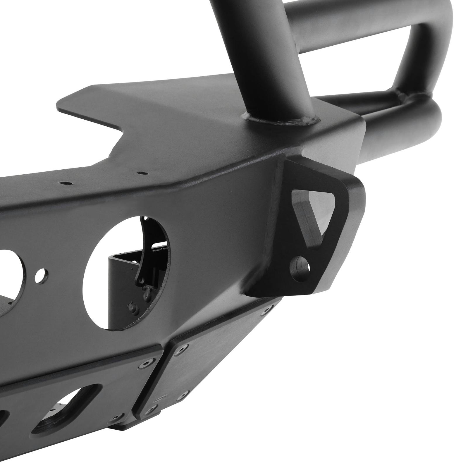 Jeep JL/JT SRC Front Bumper Gen2 Winch Mount D-Ring Mount 2018-Present Wrangler JL and 2020-Present Gladiator JT Black Smittybilt