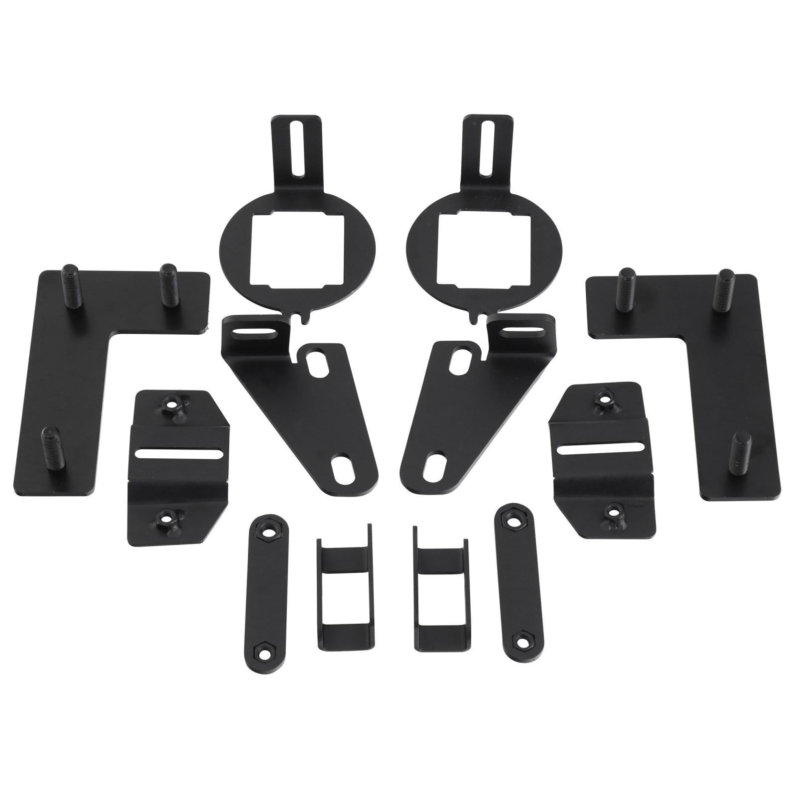 Jeep JL/JT SRC Front Bumper Gen2 Winch Mount D-Ring Mount 2018-Present Wrangler JL and 2020-Present Gladiator JT Black Smittybilt