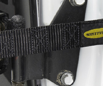 Jeep Tubular Doors Front 18-Present Jeep JL Wrangler 2 Door/4 Door Steel Black Powdercoat Smittybilt