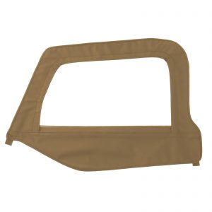 Soft Top Door Skin W/ Frame 97-06 Wrangler TJ Driver Side Denim Spice Smittybilt