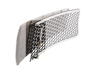 Billet Bumper Grille Overlay 11-12 Silverado 2500HD Smittybilt