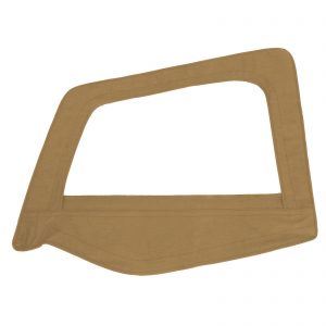 Soft Top Door Skin W/ Frame 87-95 Wrangler YJ Driver Side Denim Spice Smittybilt