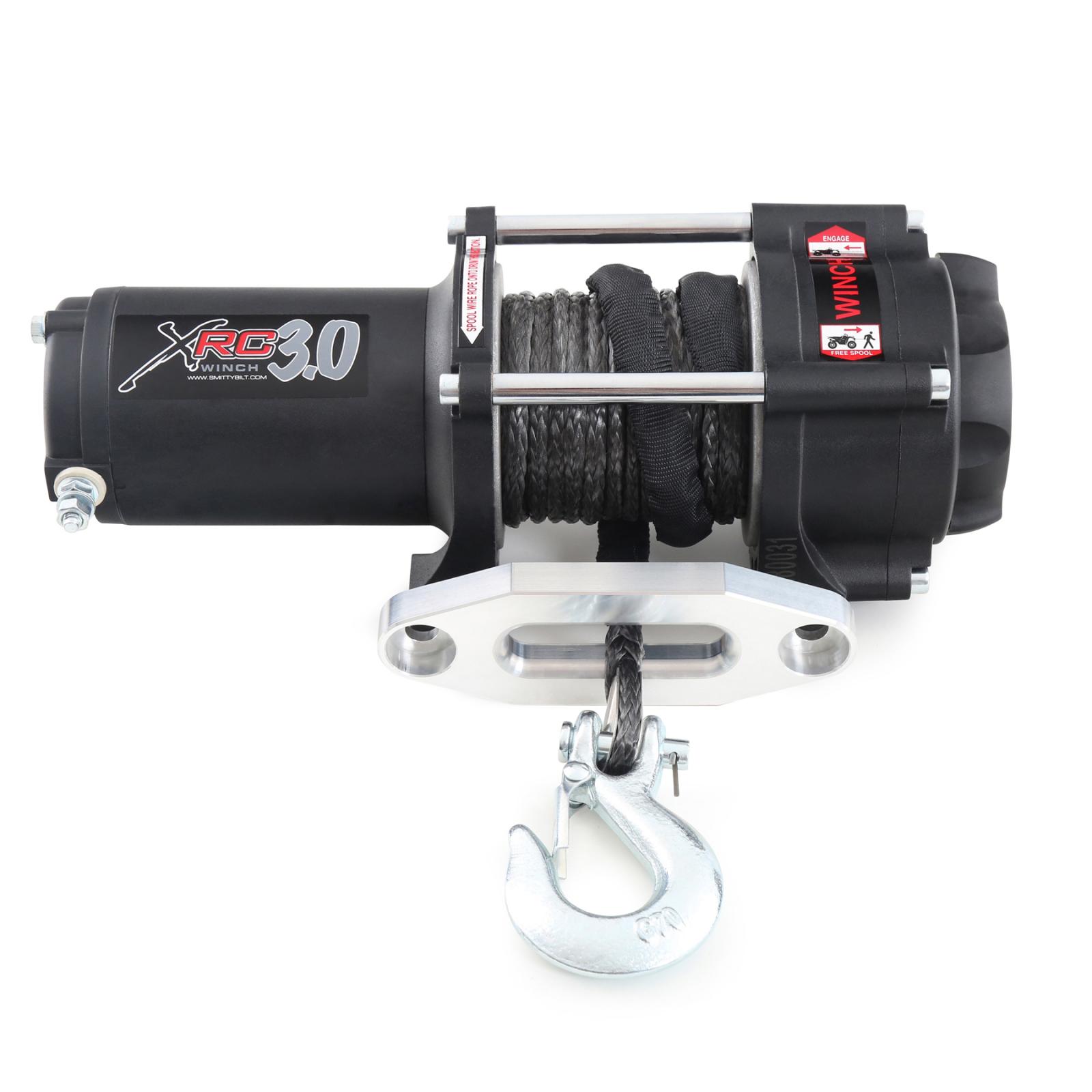 XRC 3 Comp 3,000 Lb Winch Comp Series W/Synthetic Rope & Aluminum Fairlead Smittybilt