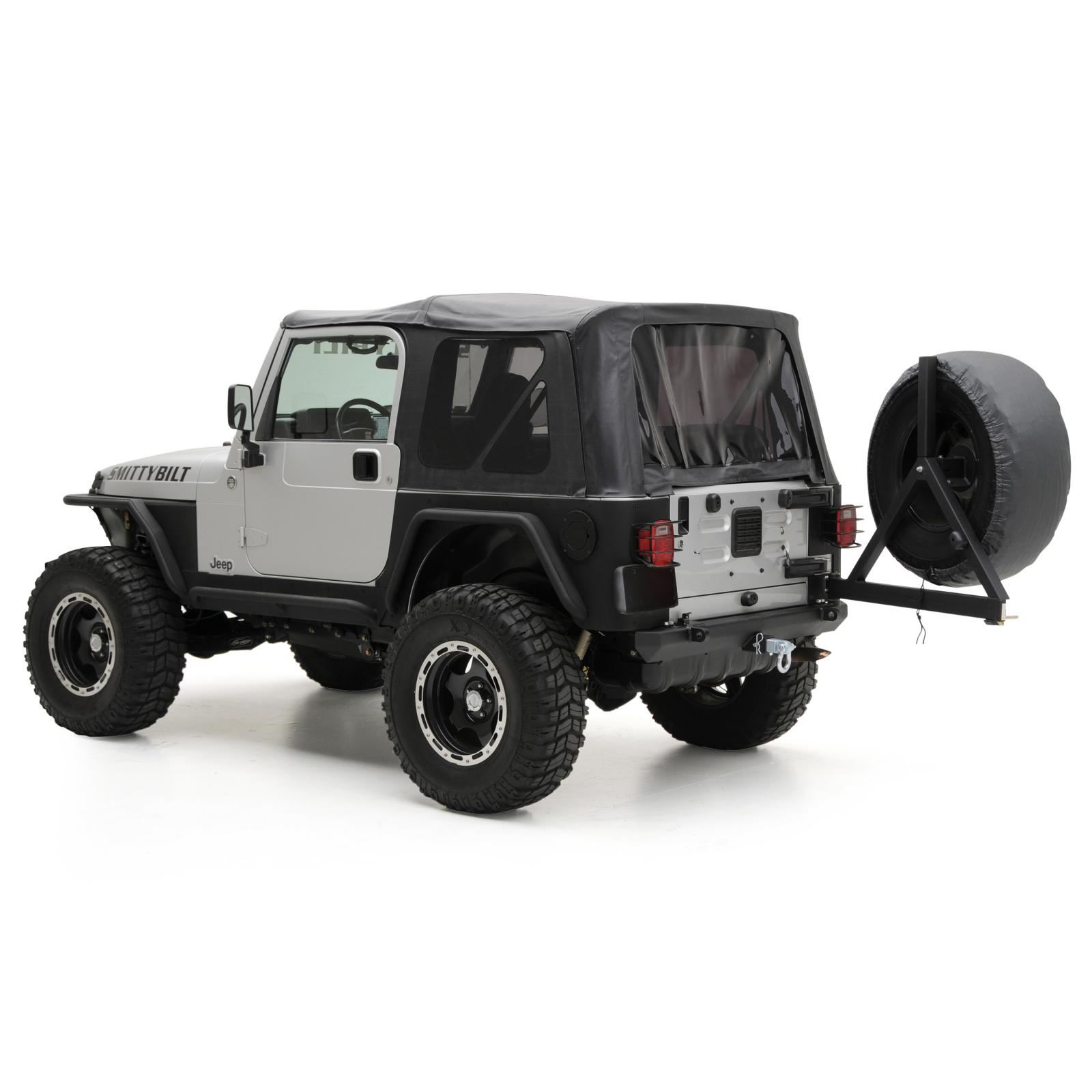 Soft Top 97-06 Wrangler TJ OEM Replacement W/Tinted Windows Black Diamond Smittybilt