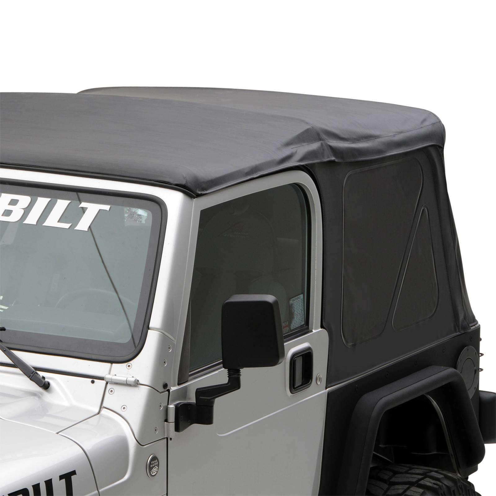 Soft Top 97-06 Wrangler TJ OEM Replacement W/Tinted Windows Black Diamond Smittybilt