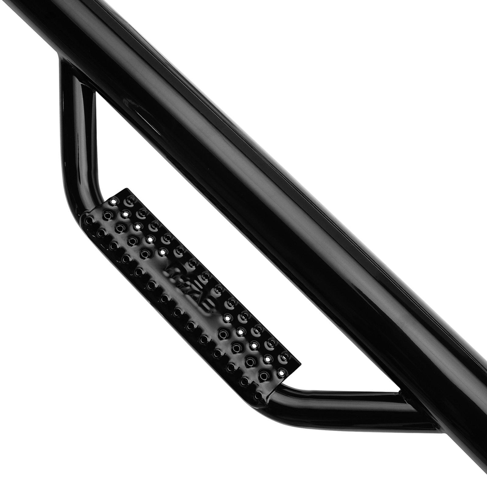 Nerf Steps 2015 Silverado/Sierra HD Crew Cab 4 Step Gloss Black Smittybilt