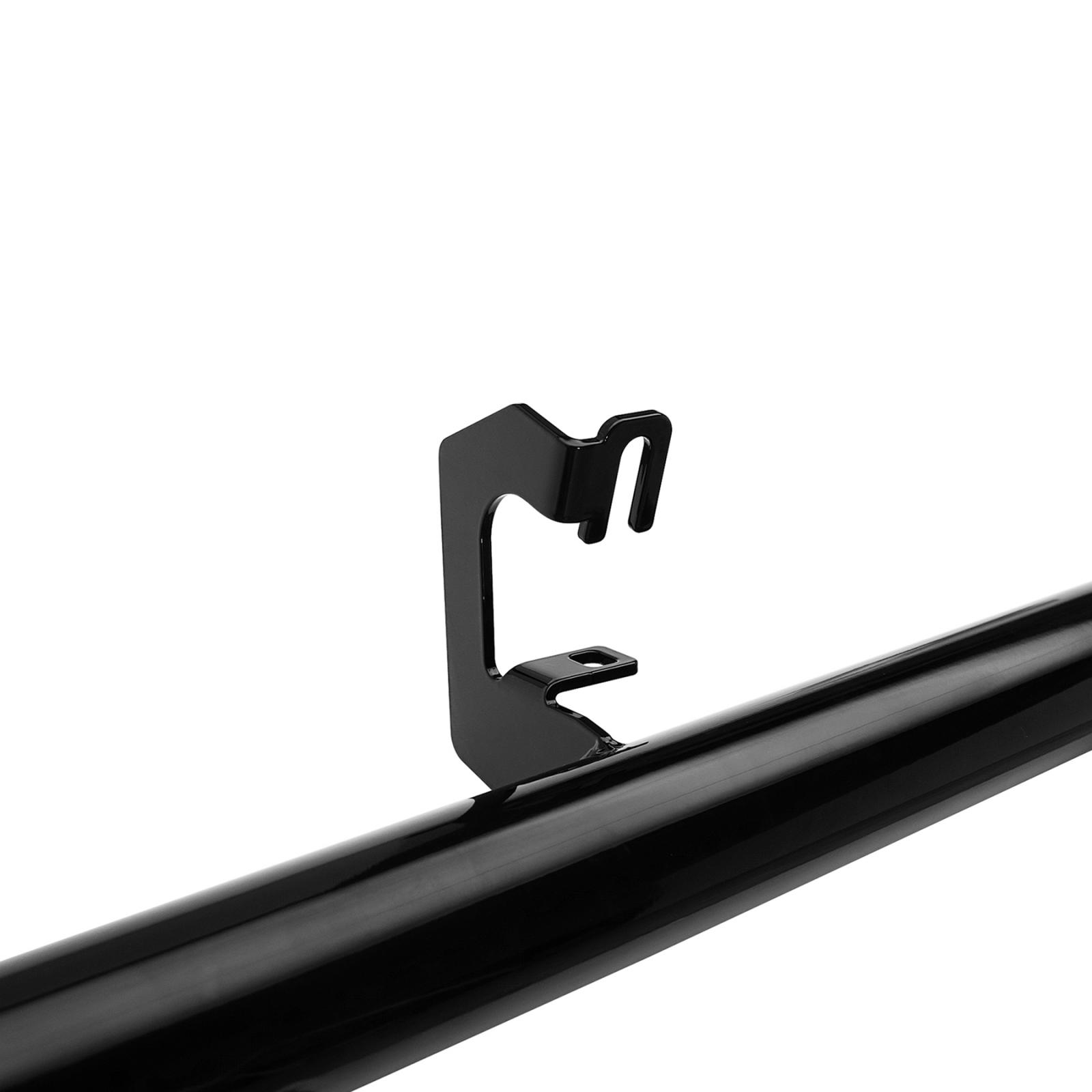 Nerf Steps 2015 Silverado/Sierra HD Crew Cab 4 Step Gloss Black Smittybilt