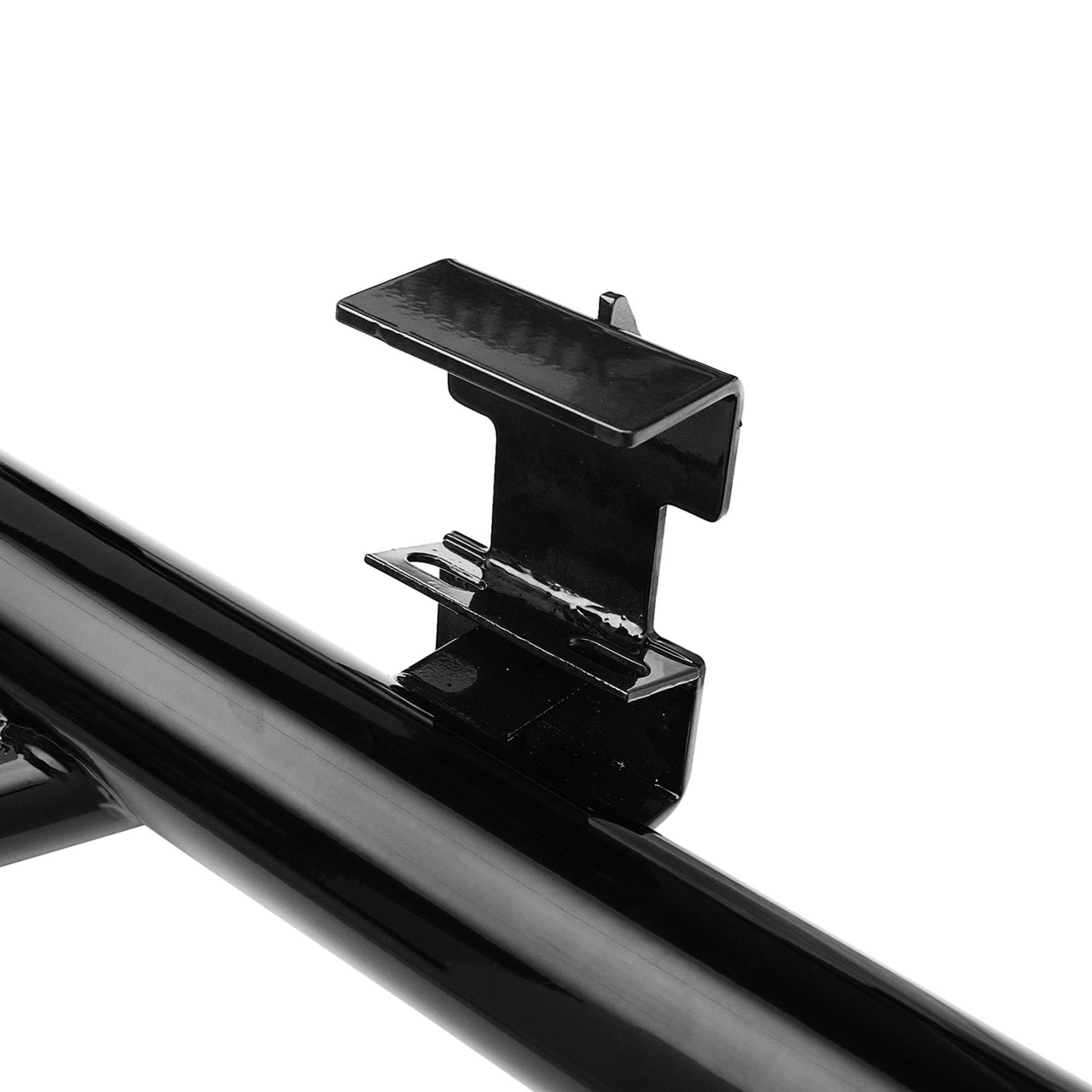 Nerf Steps 04-08 Ford F150 Super Crew 4 Step Gloss Black Smittybilt