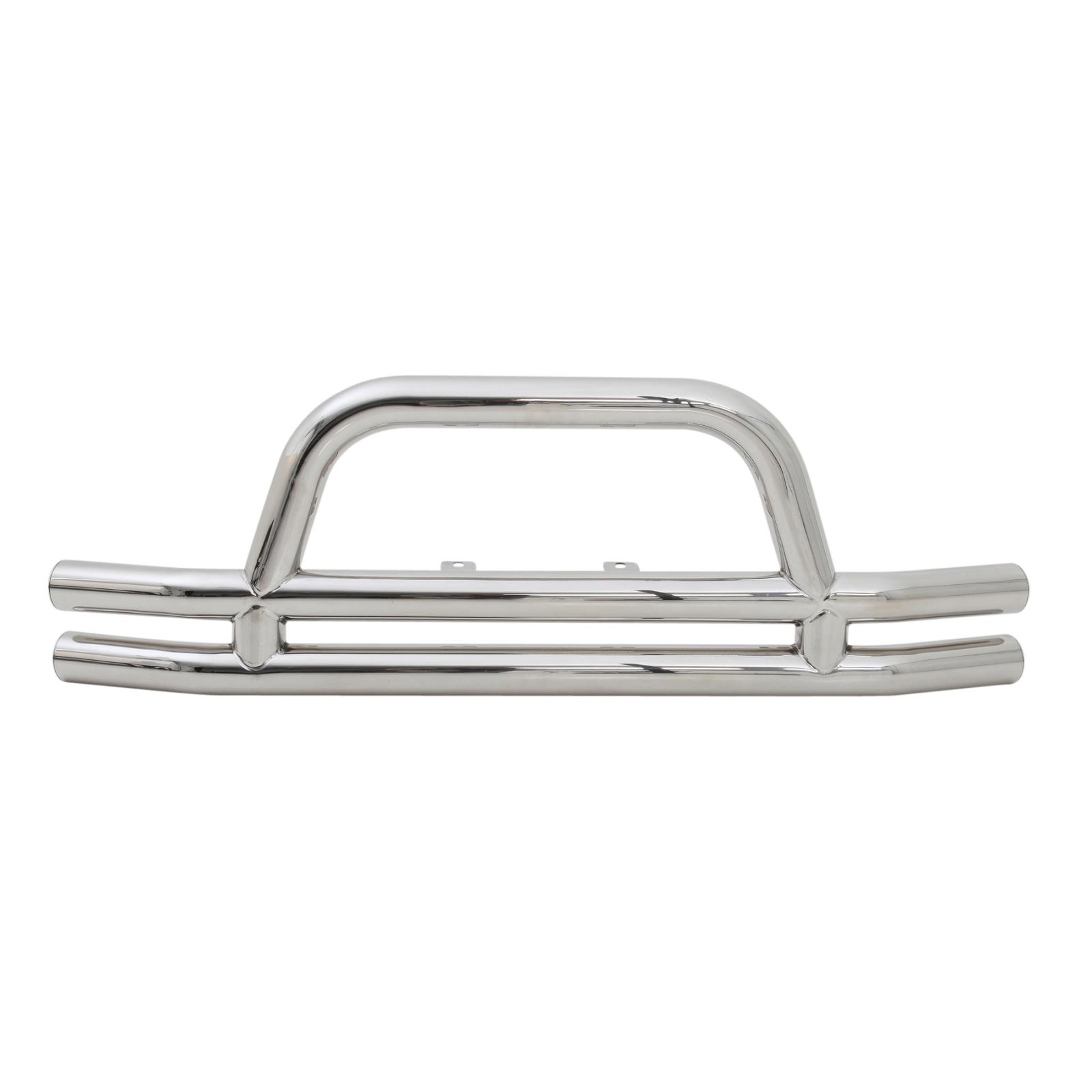 Tubular Bumper Front 07-18 Wrangler JK W/ Hoop Stainless Steel Smittybilt