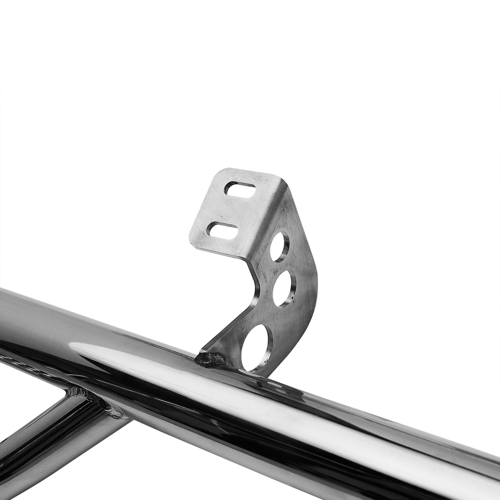 Nerf Steps 06-15 FJ Cruiser 4 Step 2 Inch Main Tube Stainless Steel Smittybilt