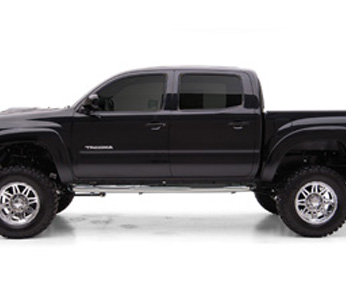 Sure Step 3 Inch Side Bars 02-04 Toyota Double Cab Gloss Black Smittybilt