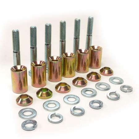 Transfer Case Lowering Kit 87-02 Wrangler 1 Inch Total Drop Pro Comp Suspension
