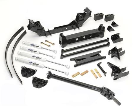 6 Inch Crossmember/Bracket Lift Kit  with Pro Runner Shocks 99-06 GM 1500 4WD Pro Comp Suspension