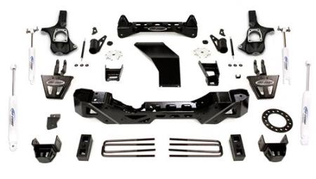 6 Inch Crossmember/Bracket Lift Kit with ES9000 Shocks 11-16 GM 2500 HD Pro Comp Suspension