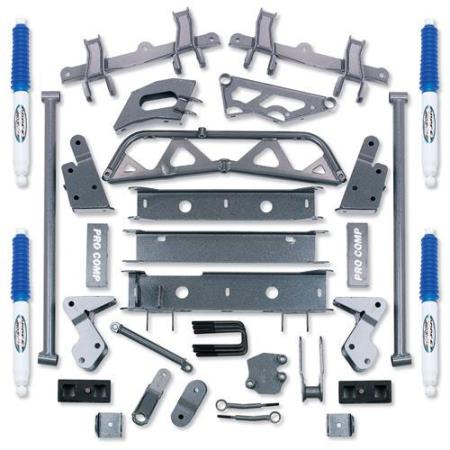 6 Inch Lift Kit with ES3000 Shocks 93-99 GM 1500 4WD K1109B Pro Comp Suspension