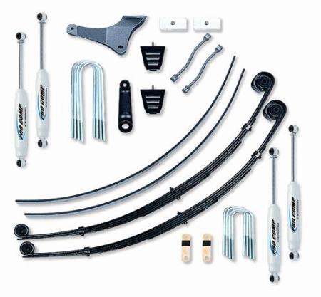 4 Inch Lift Kit with ES9000 Shocks 99-04 FORD F250 and F350 K4014B Pro Comp Suspension