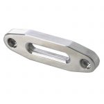 ATV Aluminum Hawse Fairlead Polished W/ No Logo Smittybilt