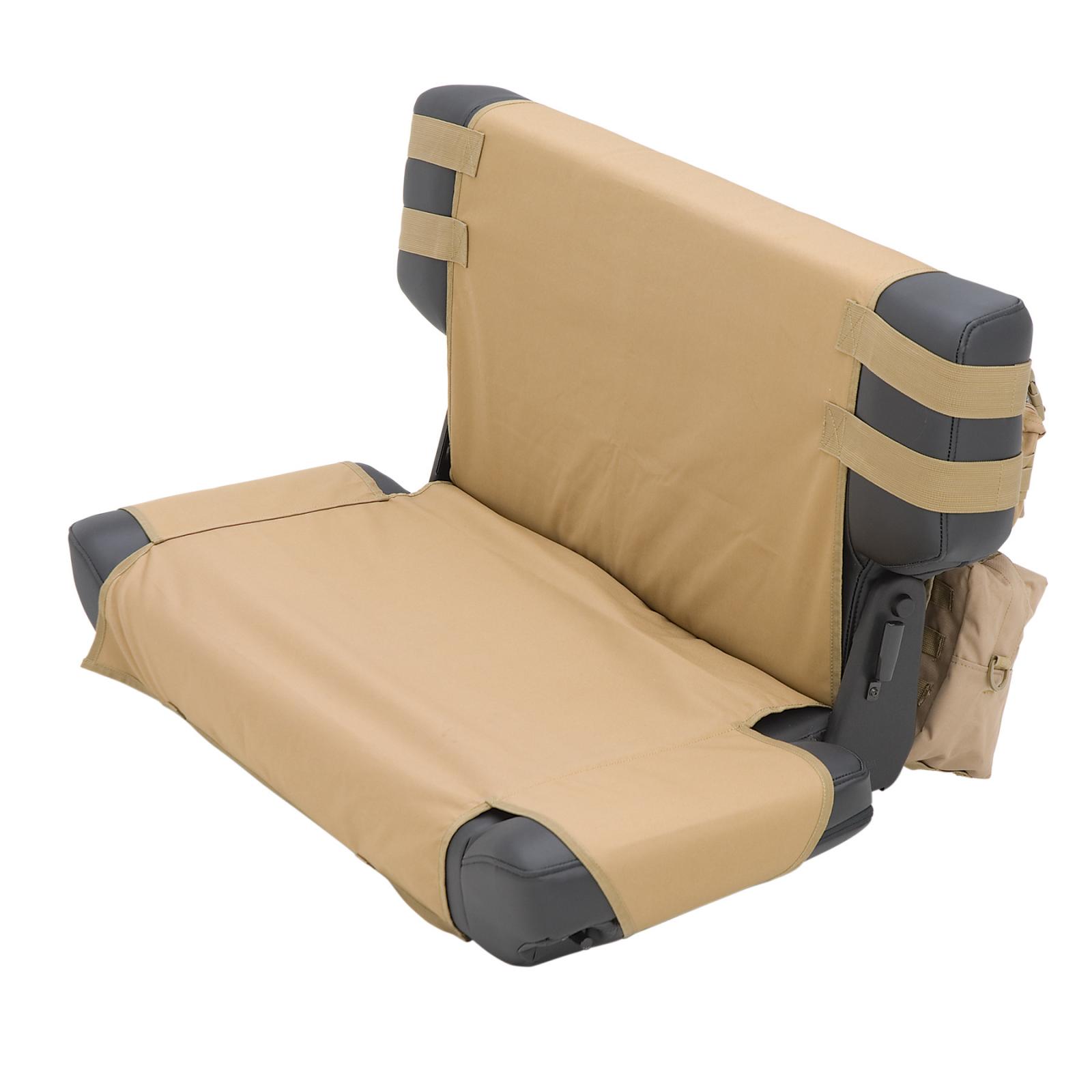 Gear Seat Cover 76-06 Wrangler CJ/YJ/TJ/LJ Rear Coyote Tan Smittybilt