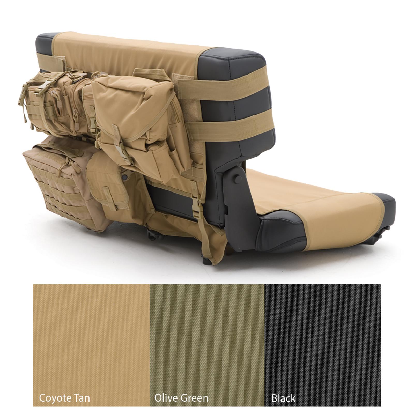 Gear Seat Cover 76-06 Wrangler CJ/YJ/TJ/LJ Rear Coyote Tan Smittybilt