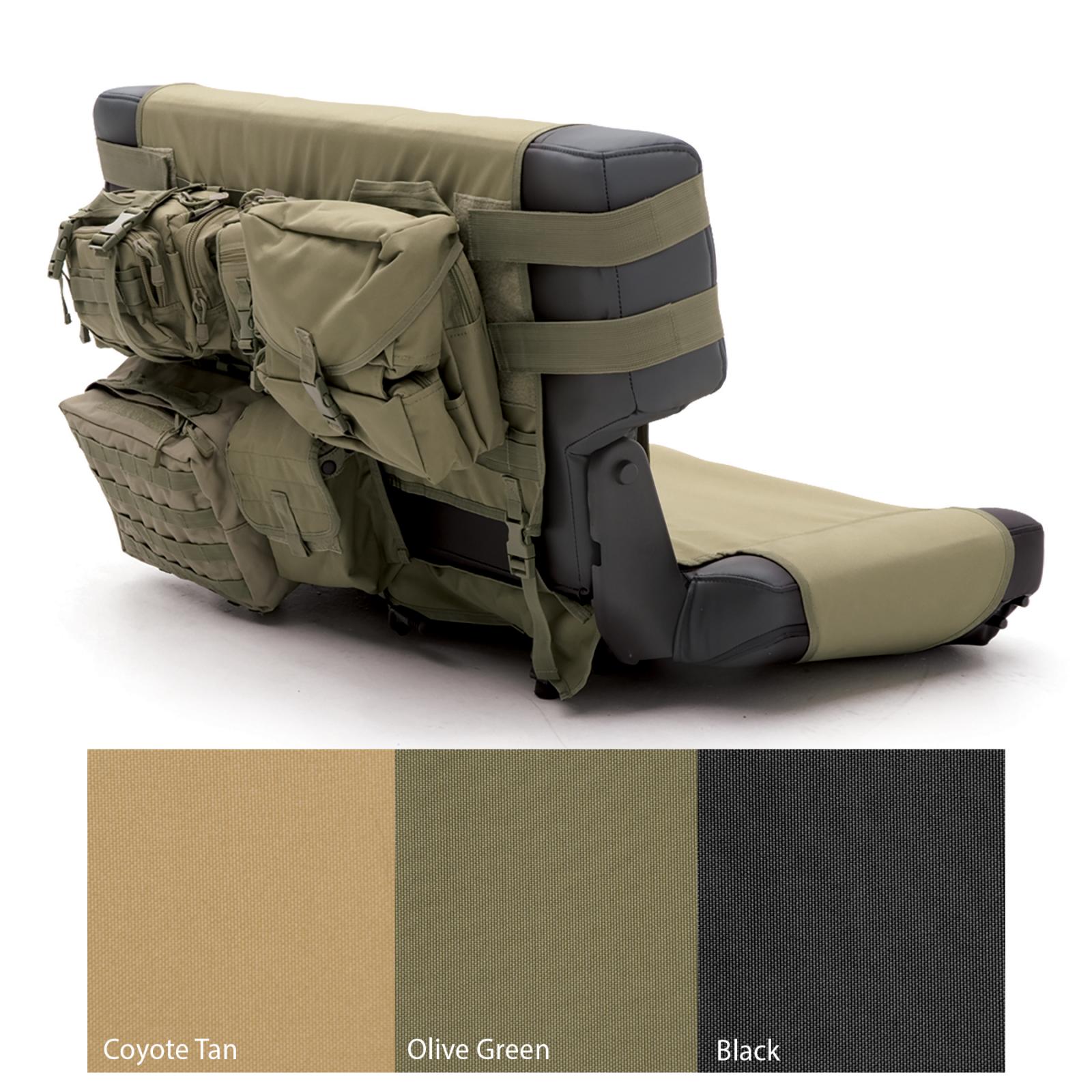 Gear Seat Cover 76-06 Wrangler CJ/YJ/TJ/LJ Rear Olive Drab Smittybilt