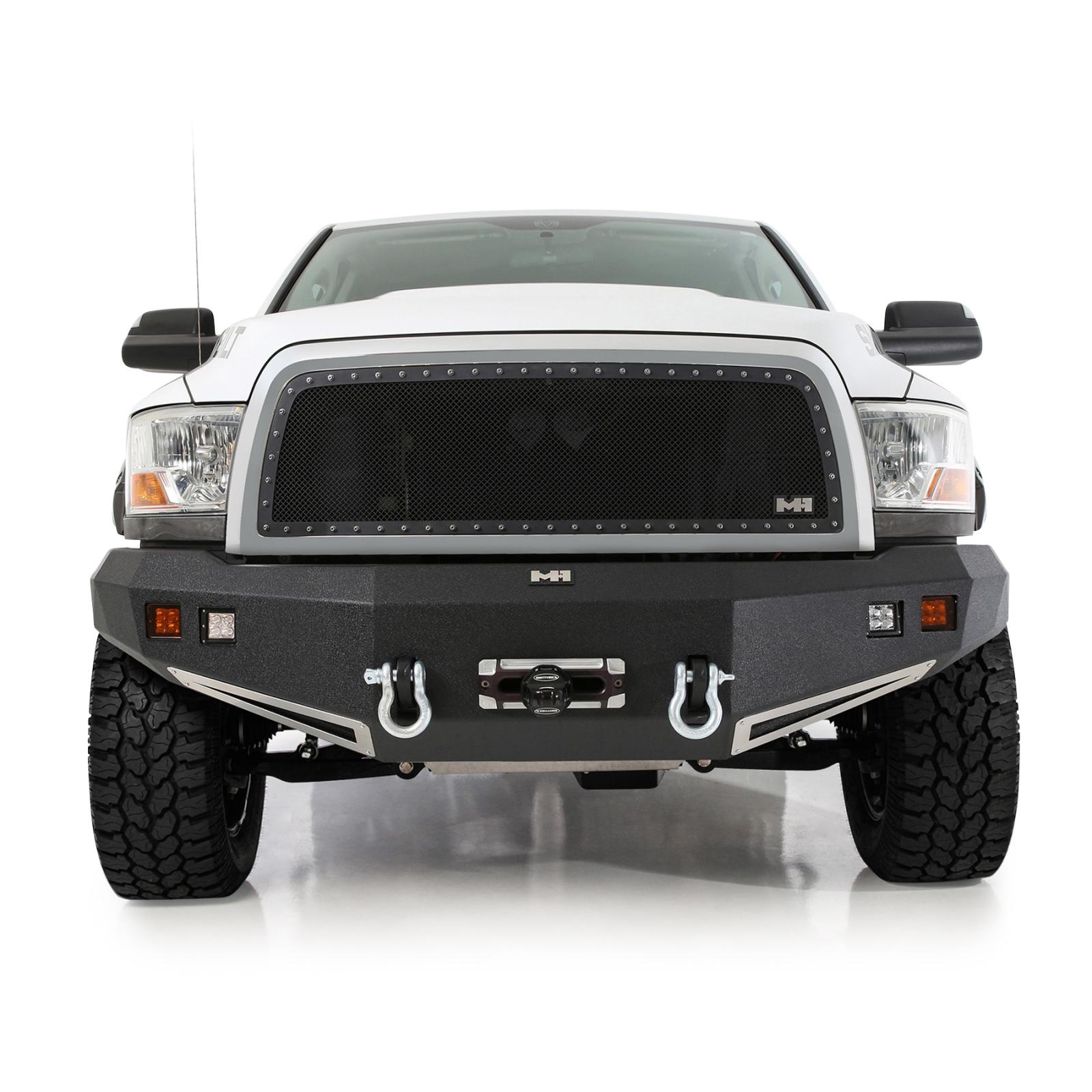 M1 S/S Wire Mesh Grille 13-16 Ram 2500/3500 Black Smittybilt