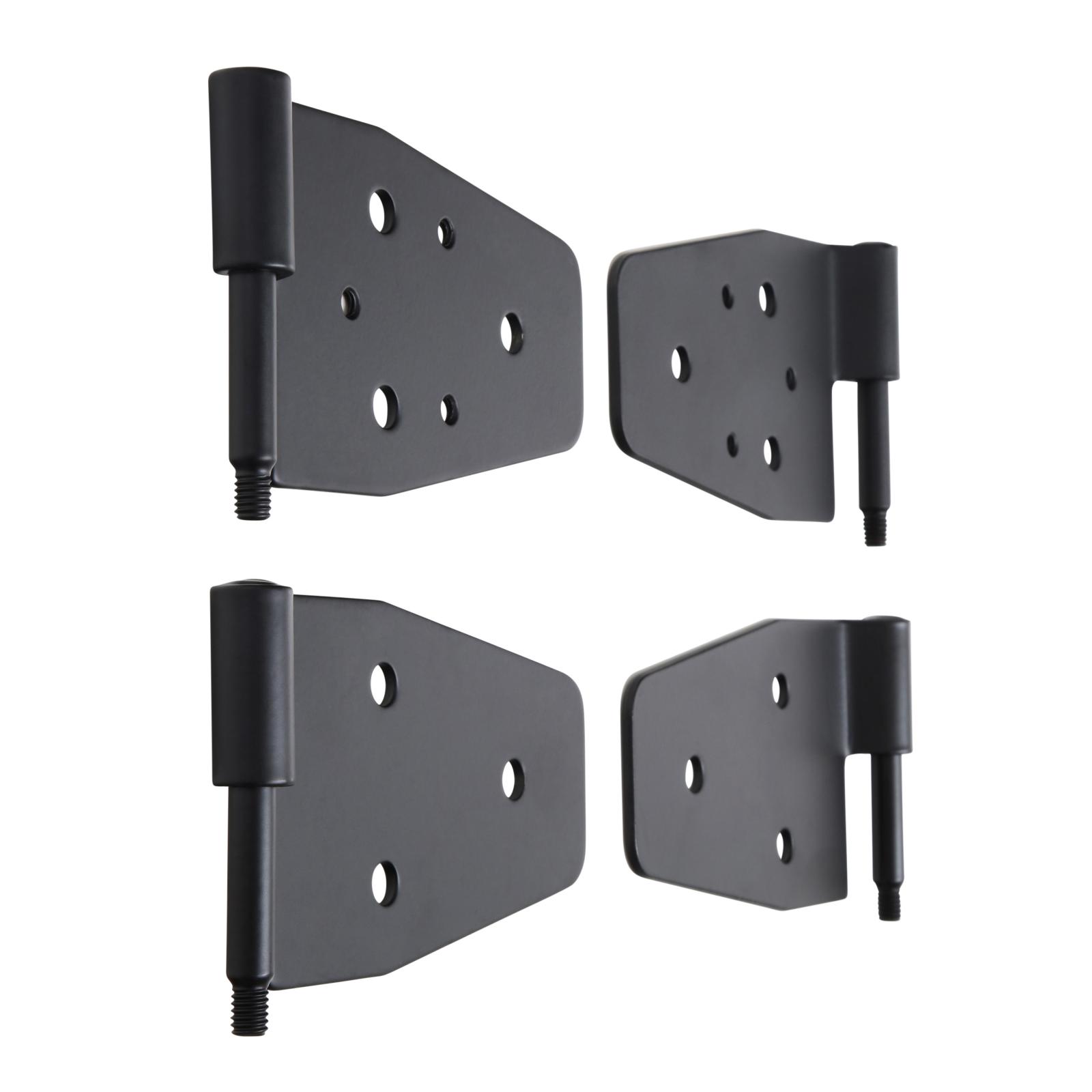 Door Hinges 87-06 Wrangler Black Smittybilt