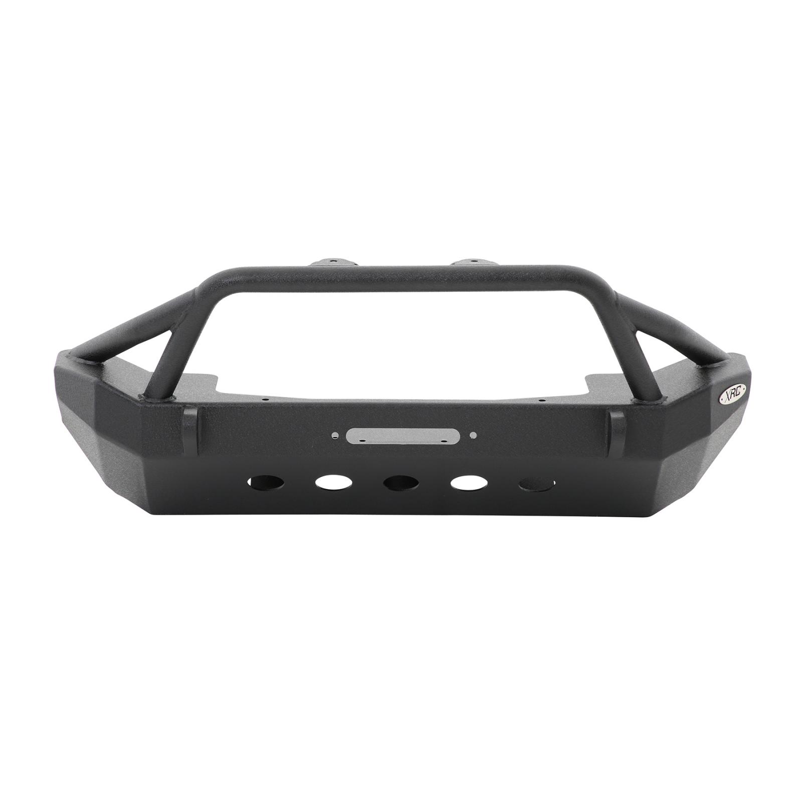 XRC Front Jeep JK Bumper w/ Stinger Winch Plate D-Rings 07-18 Jeep JK Wrangler Black Powdercoat Smittybilt