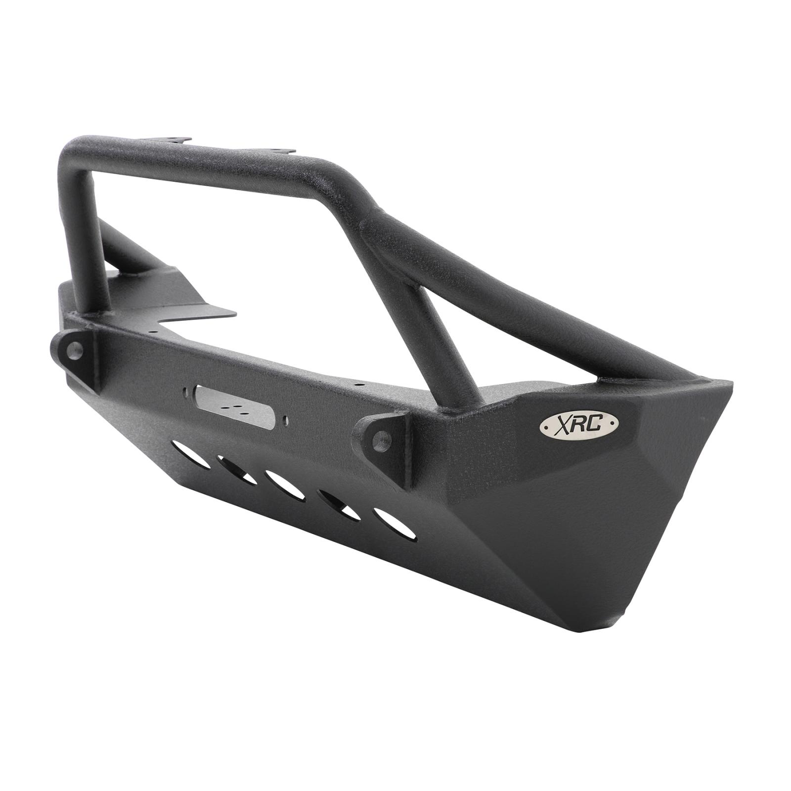 XRC Front Jeep JK Bumper w/ Stinger Winch Plate D-Rings 07-18 Jeep JK Wrangler Black Powdercoat Smittybilt