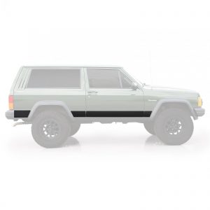 XRC Body Cladding 84-01 Cherokee XJ 2 DR Black Textured Smittybilt