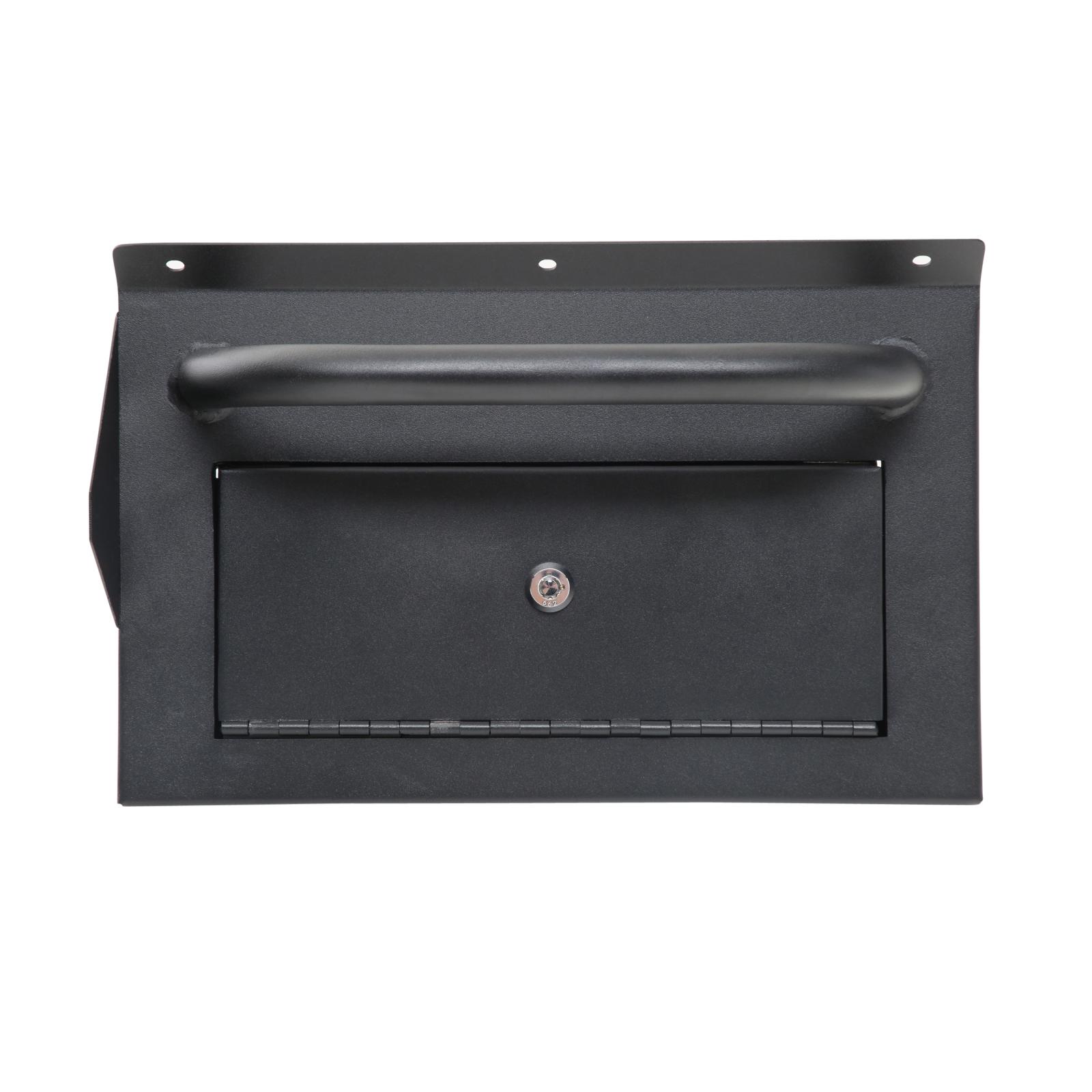 Vaulted Glove Box  87-95 Wrangler YJ Black Smittybilt