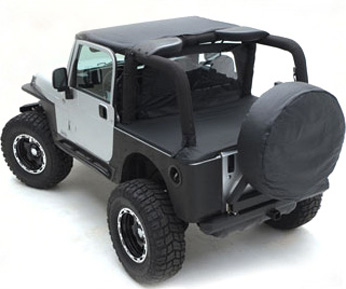 Bikini Top Standard 87-91 Wrangler YJ Gray Denim Smittybilt