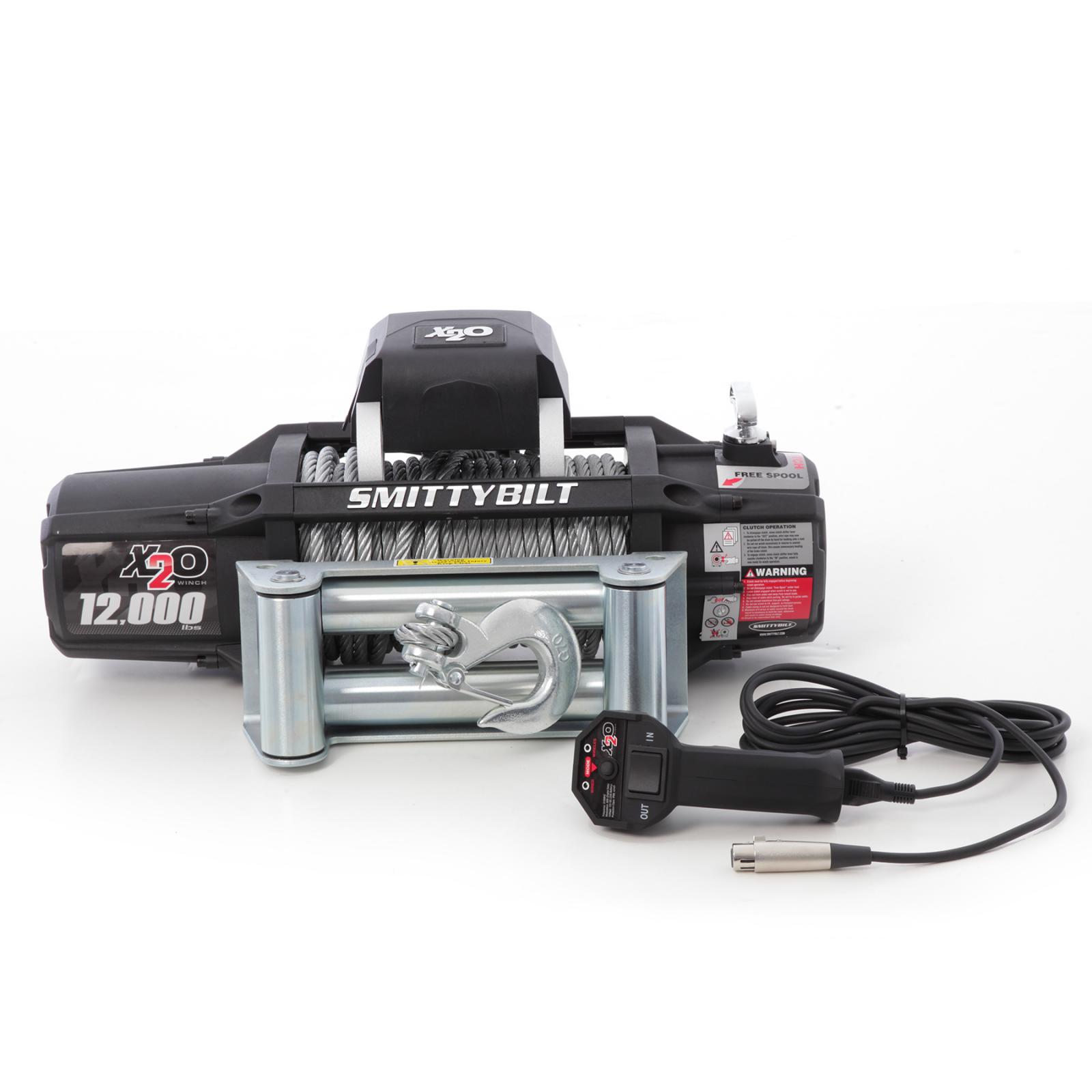 X2O 12 Gen2 12,000 lb Winch Water Proof Smittybilt