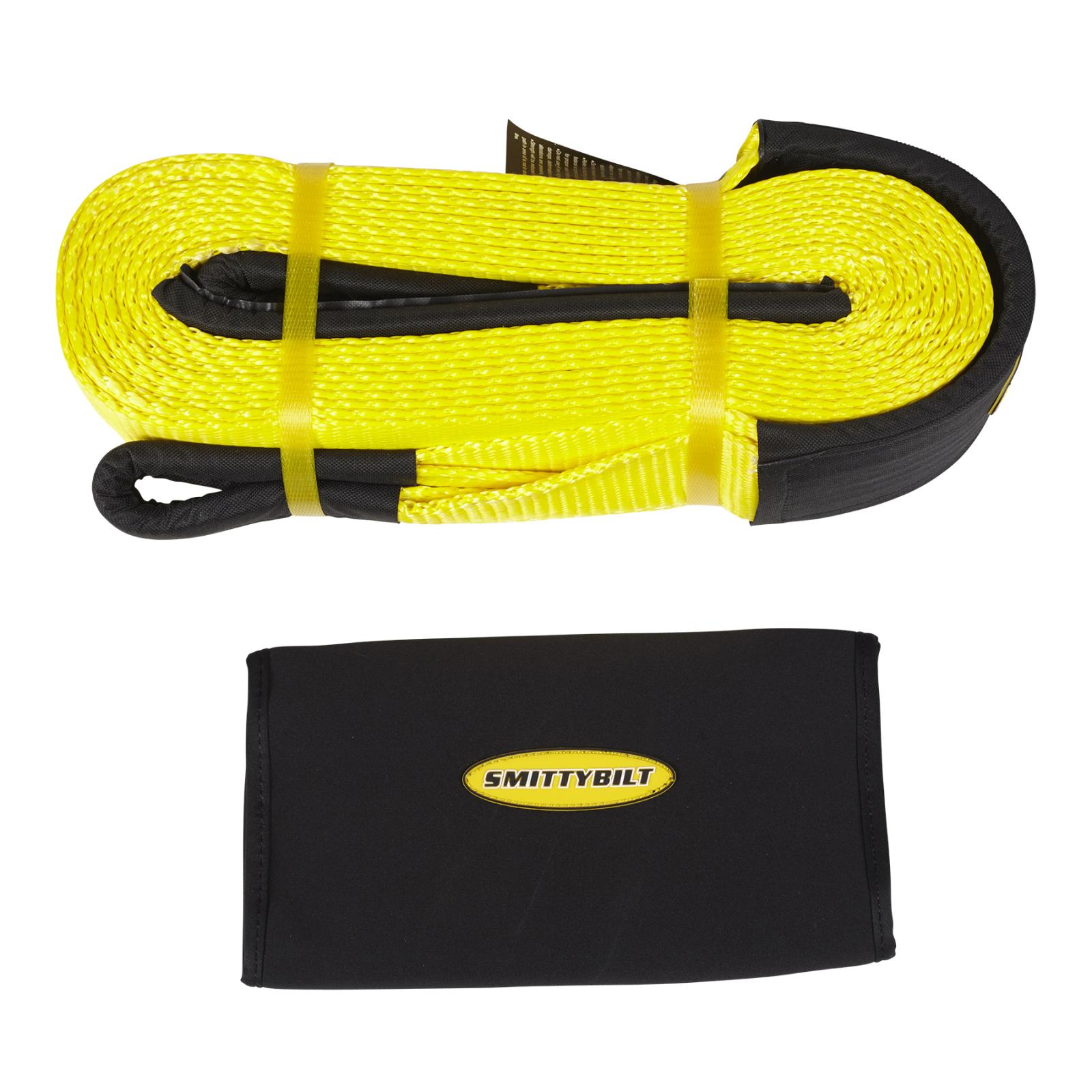 Tow Strap 4 Inch X 20 Foot 40,000 Lb Rating Smittybilt