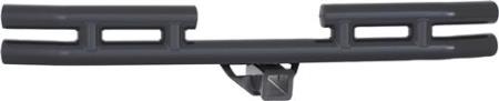 Tubular Bumper Rear W/Hitch 87-06 Wrangler YJ/TJ/LJ Gloss Black Smittybilt